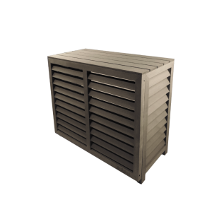 airco omkasting hout bruin 1